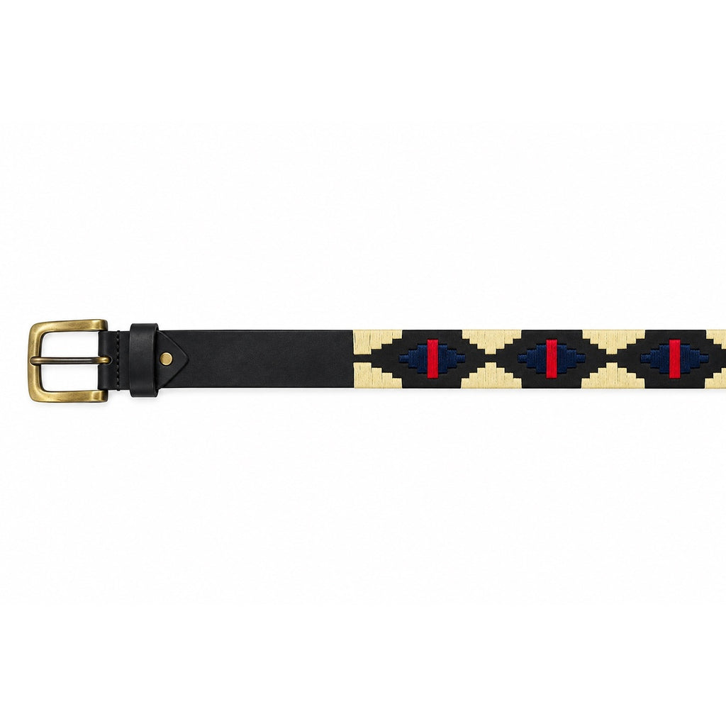 The Polo Crest                                  “Full Grain Leather Belt)
