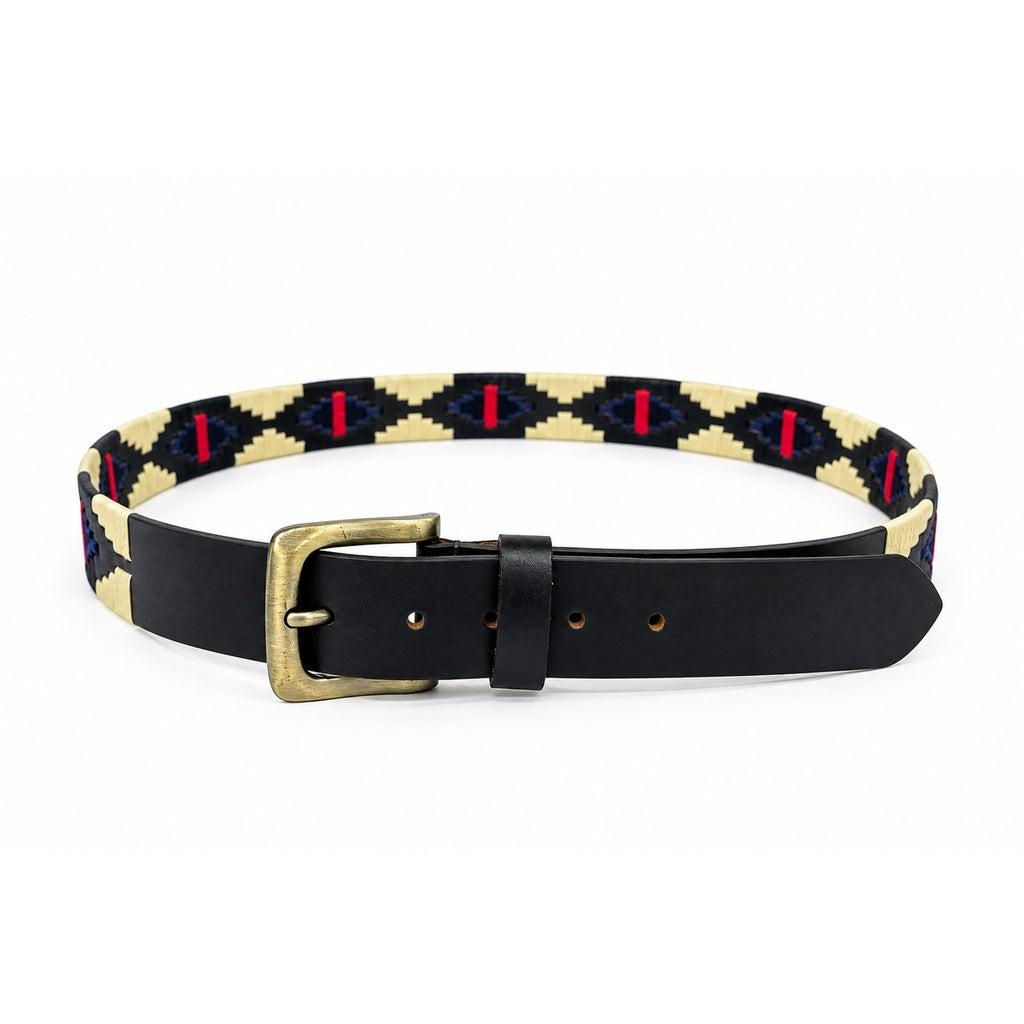 The Polo Crest                                  “Full Grain Leather Belt)