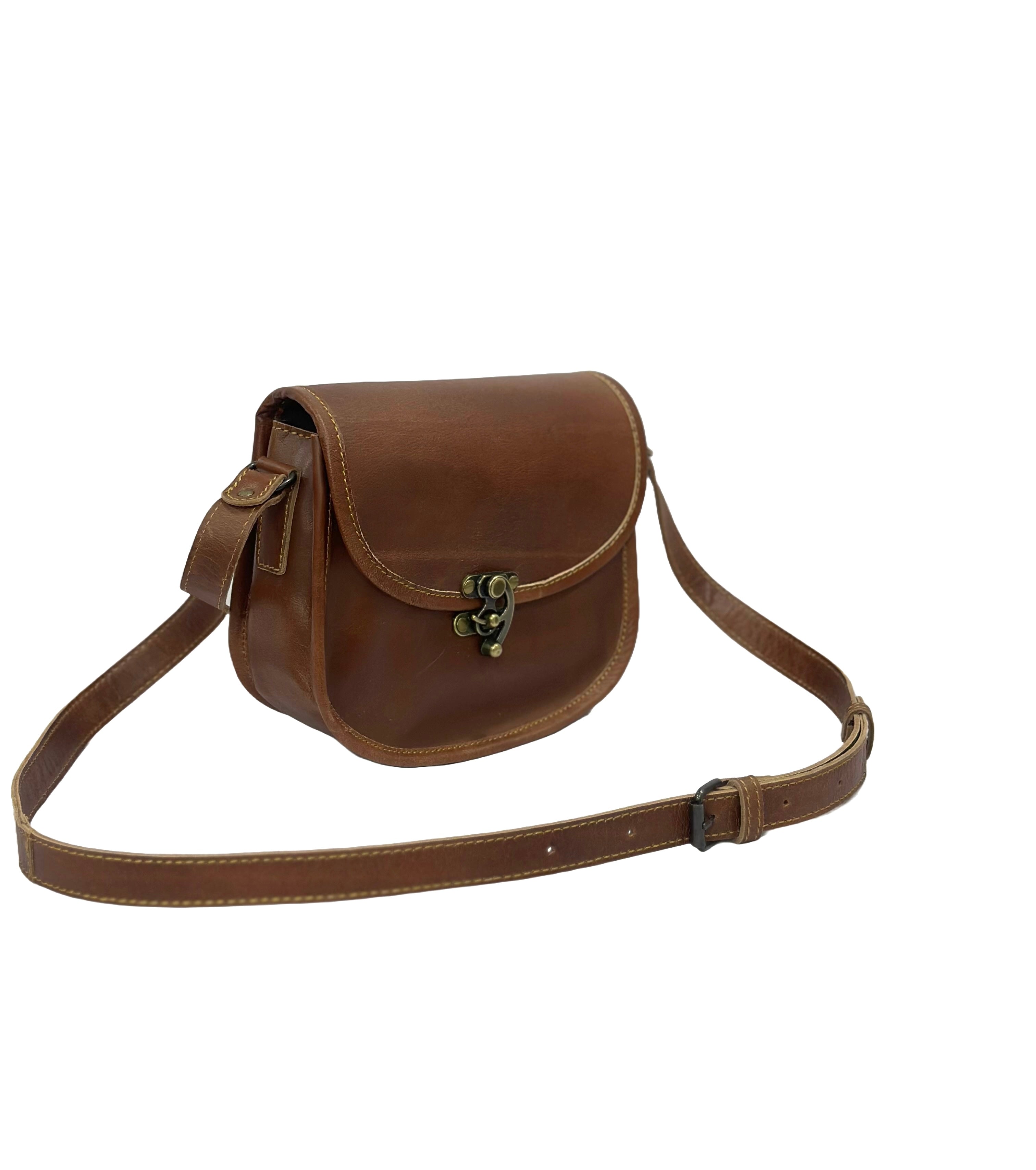 THE SADDLE BAG TAN