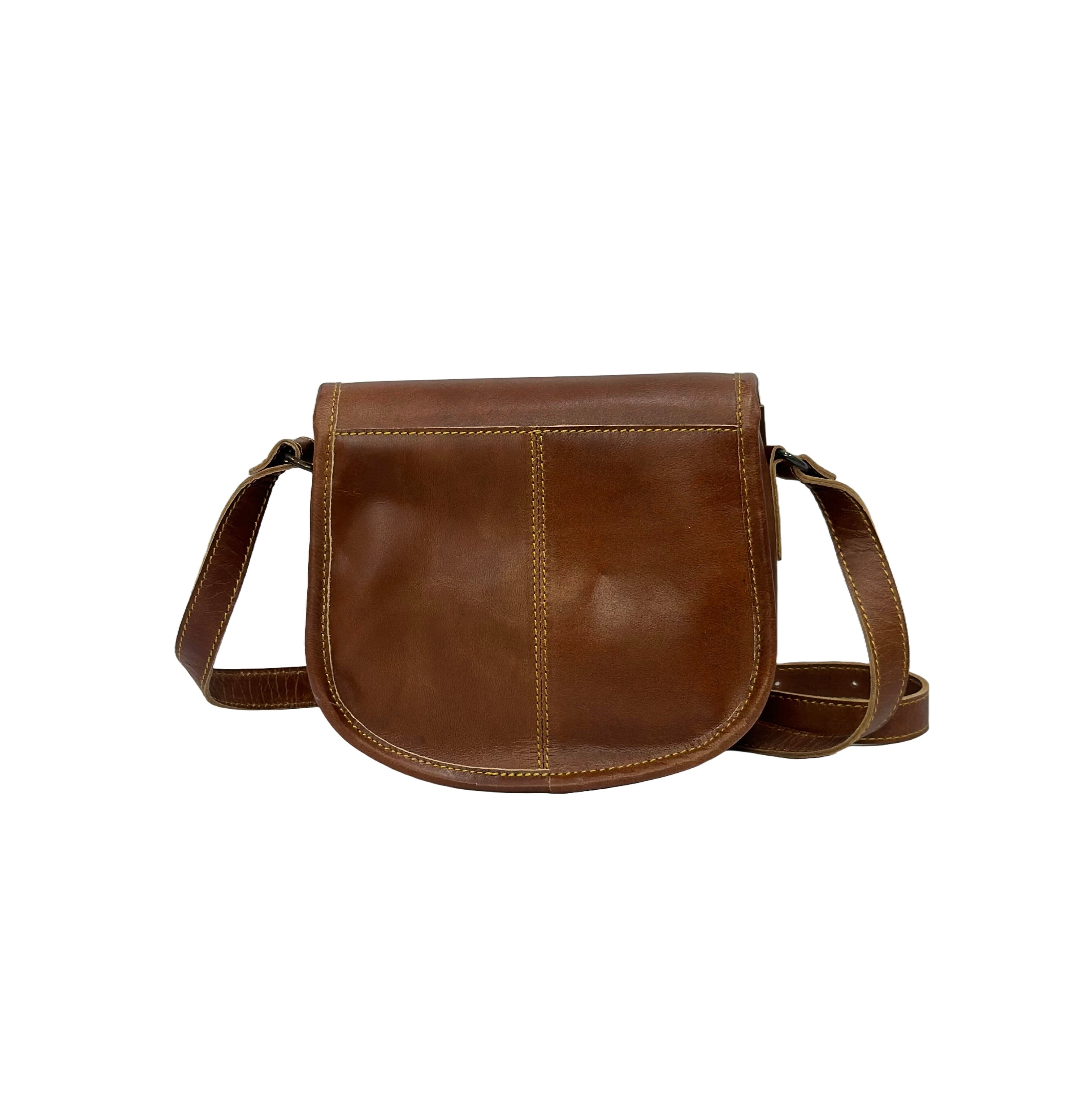 THE SADDLE BAG TAN