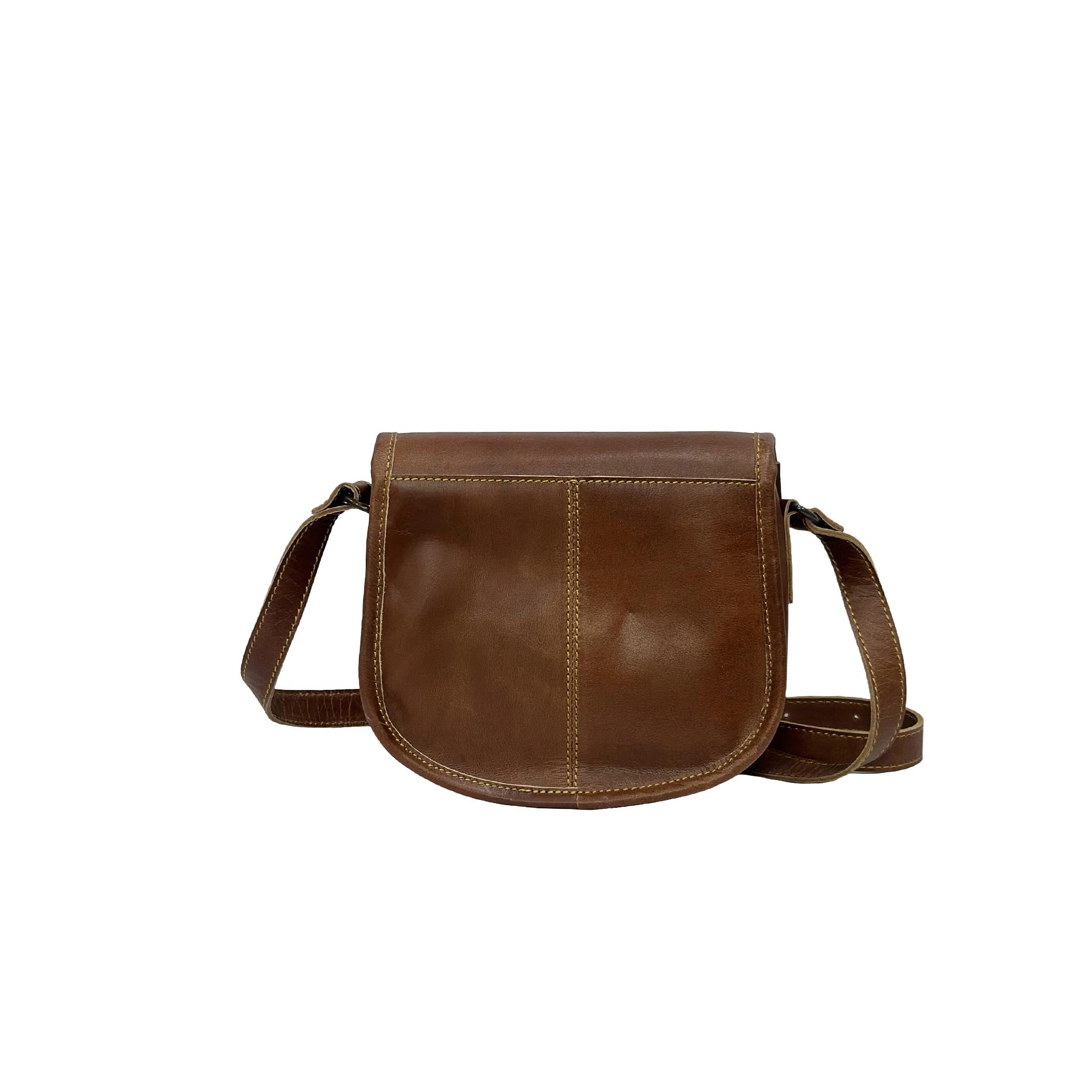 THE SADDLE BAG TAN